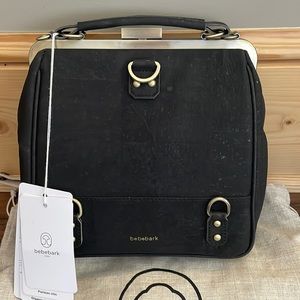 NWT and NIB Laflore Paris bebebark bag with straps